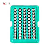 Батарейка таблетка 50 штук на блістері TMI AG13 LR44, фото 6