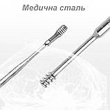 Набір інструментів для чищення вух 6 штук в комплекті + чохол, фото 2