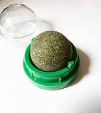Іграшка кулька лизун для кота Котяча м'ята Green, фото 4