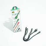 Кабель USB плетений круглий A934 Micro Usb Black, фото 2