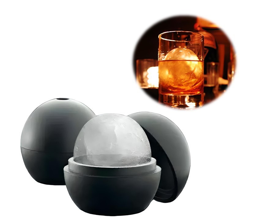 Силіконова форма для льоду Ice Ball Black, фото 1
