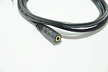 Кабель-подовжувач 3.5 мм mini Jack M - Jack F 150 см Black, фото 4