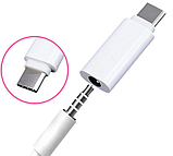 Перехідник адаптер Type-C to Audio Aux 3.5 mm White, фото 2