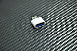 Адаптер перехідник OTG USB Type-C White, фото 4