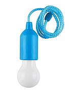 Автономна лампа на батарейках X-Balog Led Hange Lampe Blue