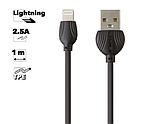 Кабель зарядний AWEI CL-63 Lightning Black, фото 2