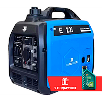 Инверторный бензиновый генератор JJ POWER E22i + масло (2 кВт) BF