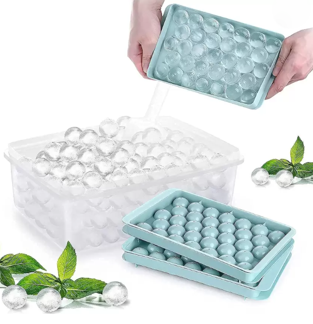 Форма контейнер лоток для льоду Ice Cube Mini Blue, фото 1