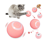 Інтерактивна іграшка м'ячик для котів Pet Gravity Rose, фото 2