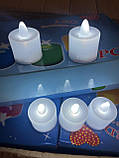 Світлодіодна LED свічка Candle White 24 штуки в комплекті, фото 7
