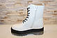 Черевики жіночі демісезонні білі Д802, фото 2
