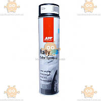 Краска акриловая ЧЕРНАЯ матовая Rally Color Spray 600мл (пр-во APP Польша) ПД 308393