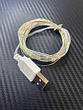 Гірлянда роса USB живлення мідний провід 5 метрів 50 Led Strip String MultiColor, фото 5