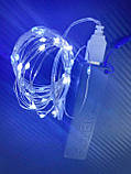 Гірлянда роса USB живлення мідний провід 5 метрів 50 Led Strip String Cool White, фото 6