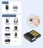 Bluetooth адаптер приймач Dongle 5.3 + EDR, фото 2