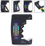 Універсальний цифровий тестер заряду батарей AA, AAA, Крона BT-886 LCD Black, фото 2