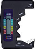 Універсальний цифровий тестер заряду батарей AA, AAA, Крона BT-886 LCD Black, фото 3