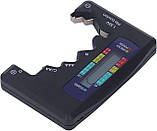 Універсальний цифровий тестер заряду батарей AA, AAA, Крона BT-886 LCD Black, фото 4