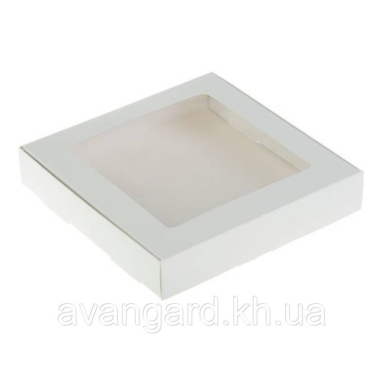Коробка для пряників 20 х 20 х 3,5 см