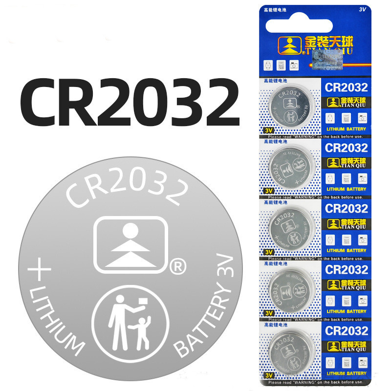 Батарейка TIANQIU Lithium CR 2032 3V 1 штука, фото 1