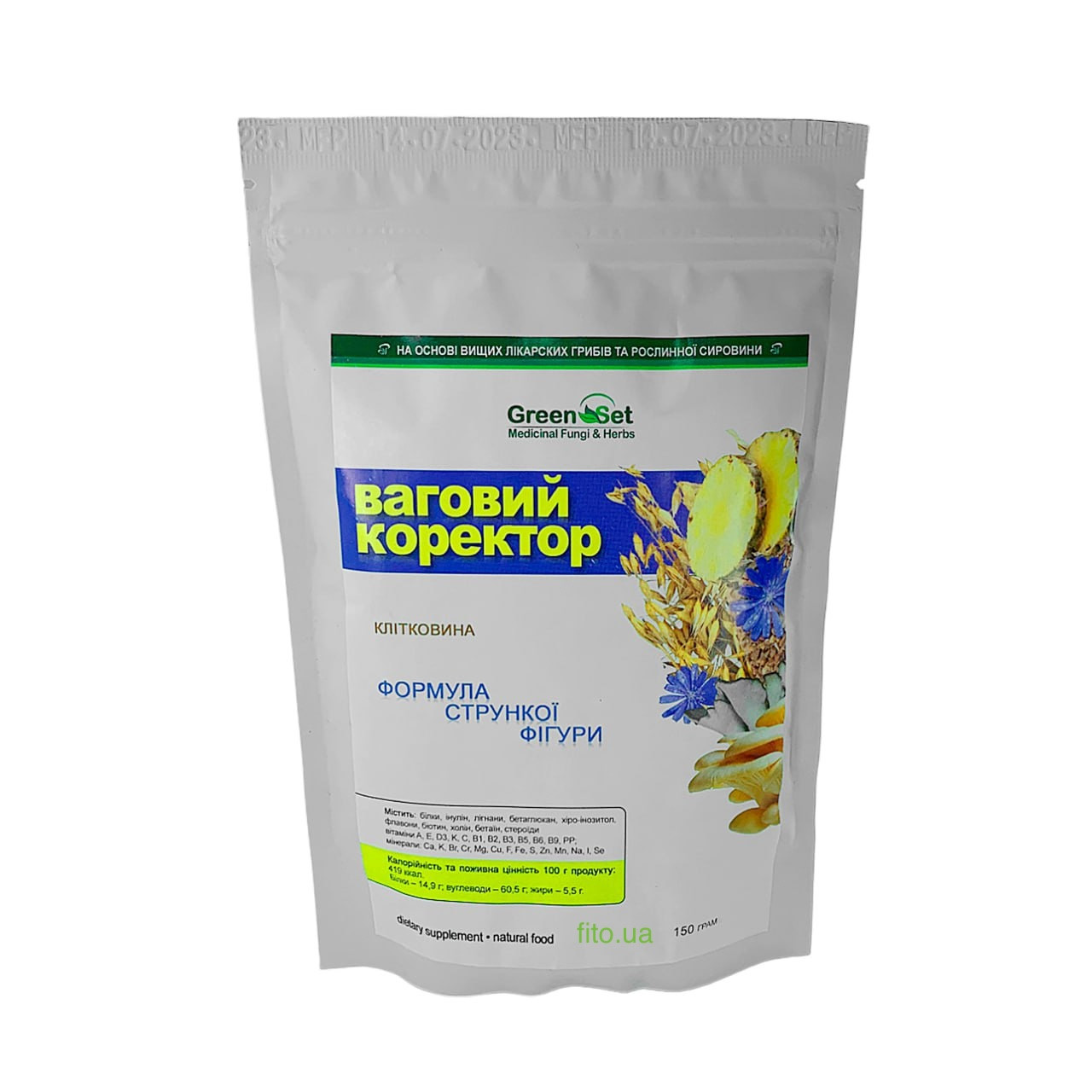 Клітковина Ваговий коректор 150 гр