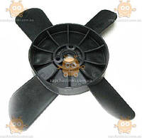 Вентилятор охлаждения ВАЗ 2101 - 2107 (крыльчатка) 4 лопасти, пластиковая втулка (пр-во Завод) З 88063