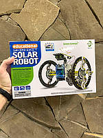 Конструктор робот-трансформер solar robot kit 14 в 1 з сонячною панеллю і моторчиком
