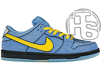 Женские кроссовки Nike Dunk Low The Powerpuff Girls Bubbles Blue Yellow FZ8320-400