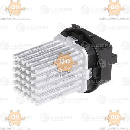 Резистор електровентилятора опалювача Mercedes-Benz Sprinter (906), VW Crafter A, C + (Luzar Завод) ЗЕ 20809, фото 2