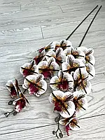 Штучна орхідея фаленопсис 3 D ( латекс 105 см)