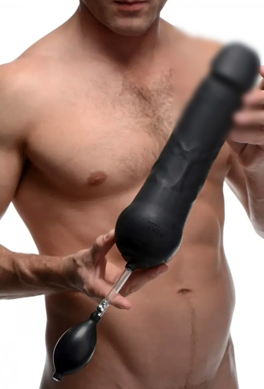 Великий надувний фалоімітатор Tom of Finland Toms Inflatable XL, 33,5х10 см.