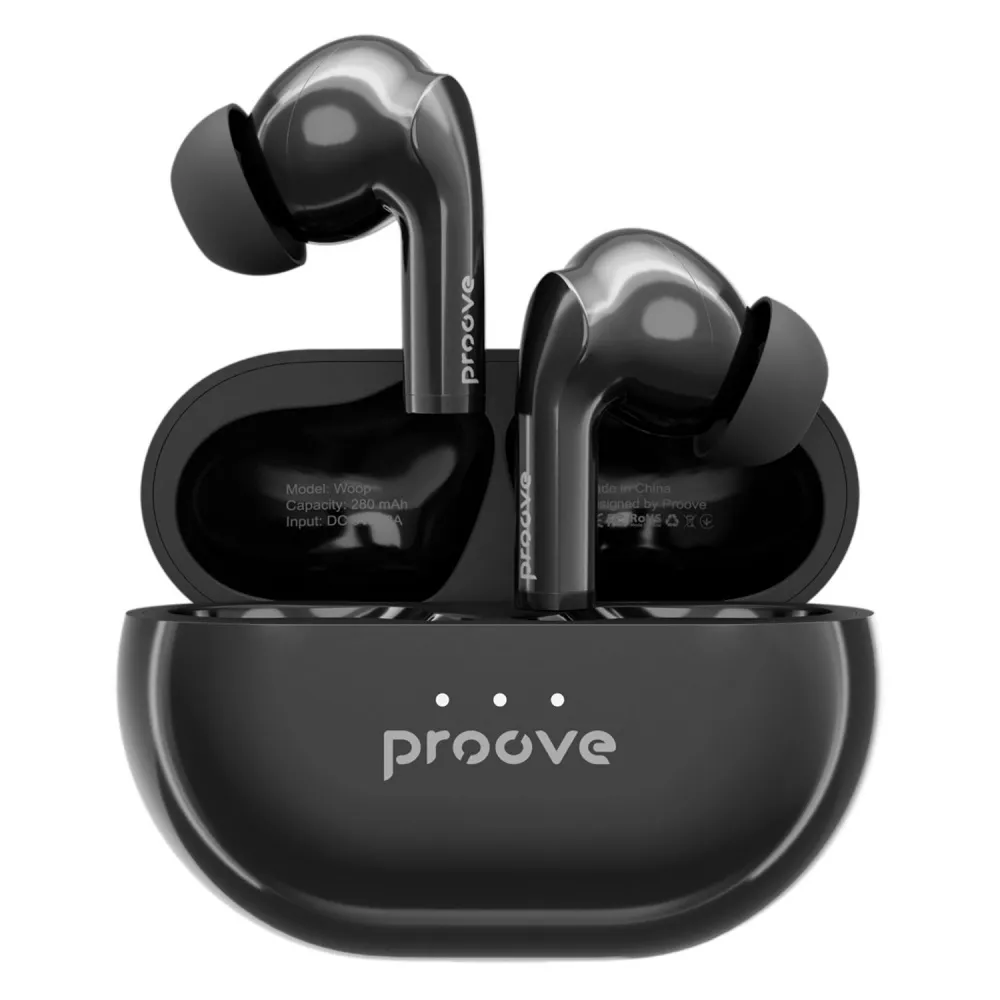 Бездротові навушники Proove Woop TWS with ANC Чорні