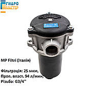 Сливной гидравлический фильтр MPF1001 (Микрокартон с пропиткой, 25 мкм, 94 л/мин)