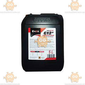 Антифриз G12 RED -80C ECO концентрат 5л (тосол, охолоджуюча рідина) (вр-во AXXIS Польща) О 48021237018