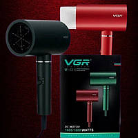 Профессиональный компактный Фен для сушки и укладки волос VGR V 431 1800W (дорожный)