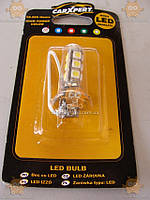 Лампа светодиодная H3 12V на 12 диодов 1ШТ без упаковки (пр-во CarExpert) ПОЛ LD1172-W