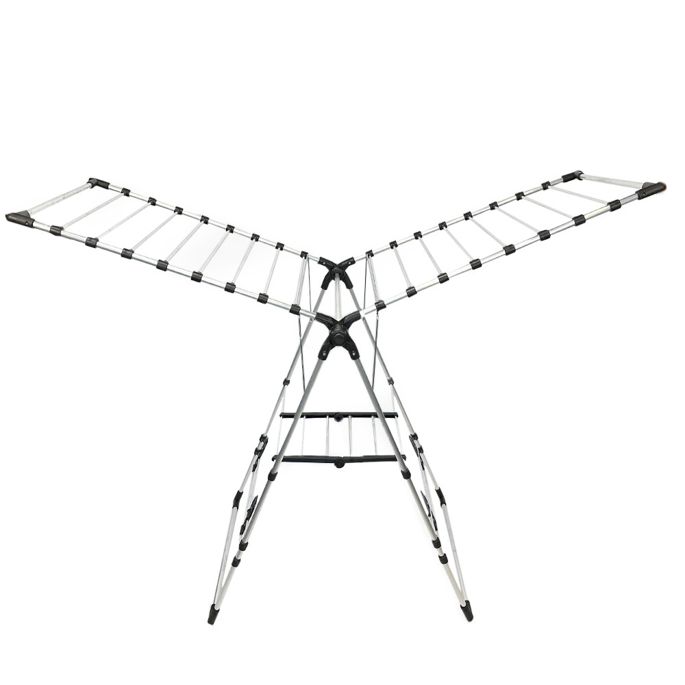 Невелика сушилка для одягу GARDEN 180x131x61 см, срібло SMSARA, фото 1
