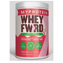 (уценка срок по 10.25) Сироватковий протеїн на мікрофлоре MyProtein Whey Forward 256 г (Strawberry Banana), фото 4
