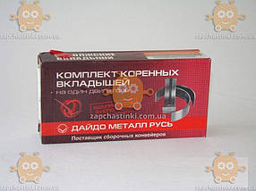 Вкладиші МОСКВИЧ 412, 2140, 2141 корінні (0.25) (пр-во Дайдо Метал) 3 104843 ПД 31682