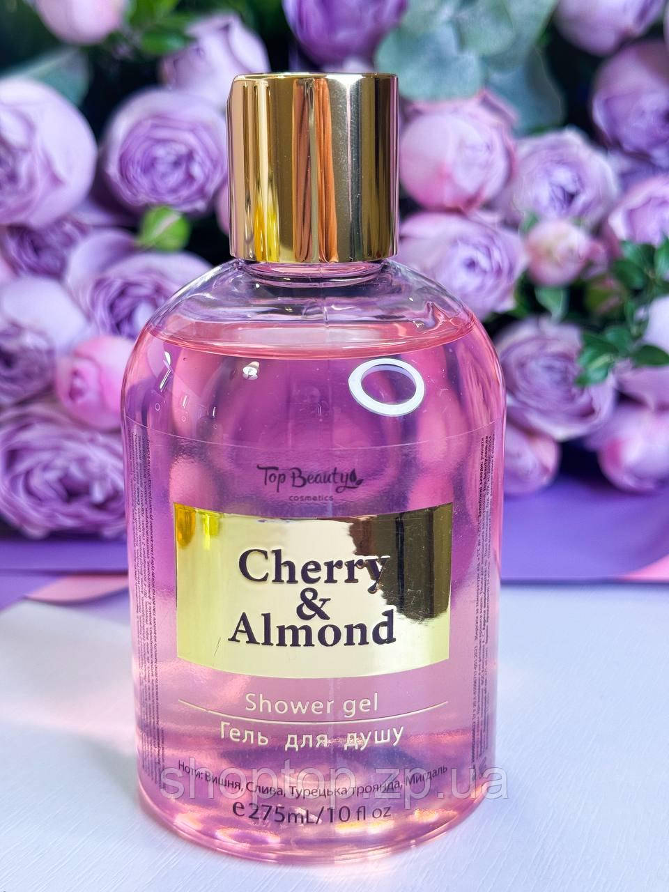 Гель для душу парфумований Top Beauty Cherry & Almond 275 мл, фото 1