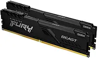 Память для настольных компьютеров Kingston FURY 64 GB (2x32Gb) DDR4 3200 MHz Beast (KF432C16BBK2/64)