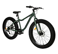 Велосипед фэтбайк Crosser Fat Bike 24" Зеленый