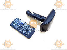 FM модулятор Sertec G1 USB/пульт/MP3/AUX вход/12-24В/microSD/USB зарядка 2.1А Bluetooth ПД 185220, фото 2