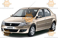 Ветровик Renault Logan I седан 2004-2013 (скотч) Azard