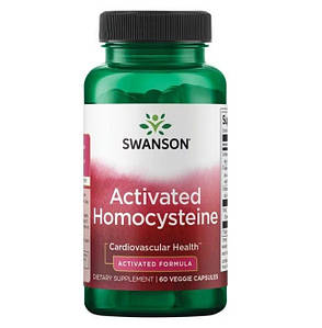 Для здоров'я серця Swanson Activated Homocysteine 60 капс.