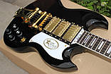 Електрогітара Gibson SG Custom Black Bigsby China, фото 4