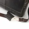 Сумка Tom Stone 5043 C-BR чоловіча шкіряна для ноутбука 15,6" коричнева, фото 6