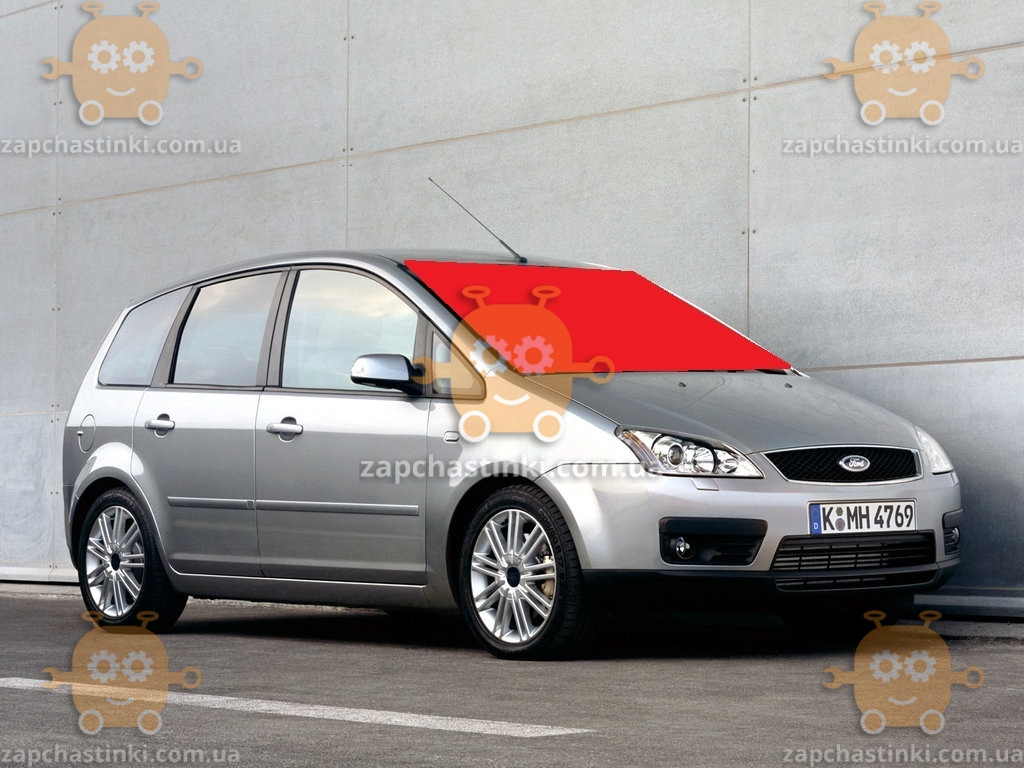 Скло лобове FORD FOCUS C MAX після 2005 р. (пр.о AGC) ГС 101889 (запобігання 750 грн)