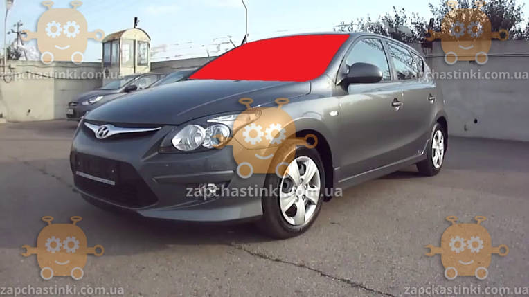 Скло лобове HYUNDAI i30 5D після 2007 р. (пр-во AGC Завод) ГС 96718 (запобігання 600 грн), фото 2