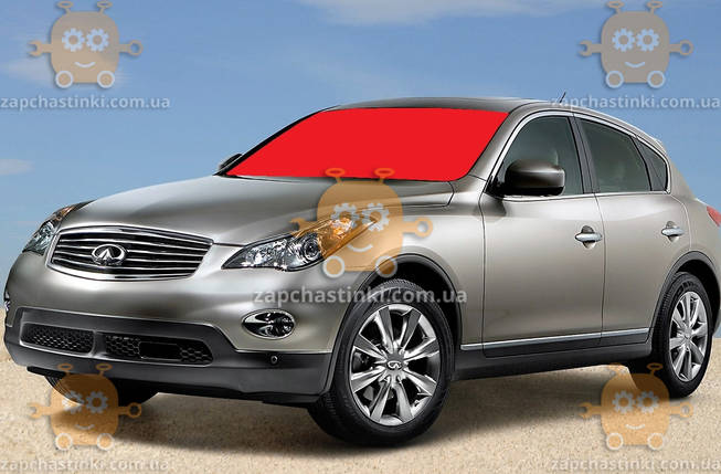 Скло лобове INFINITI EX після 2007 р. (пр. AGC Завод) ГС 102076 (запорошено 1650 грн), фото 2